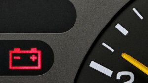 dashboard Light, Battery sign